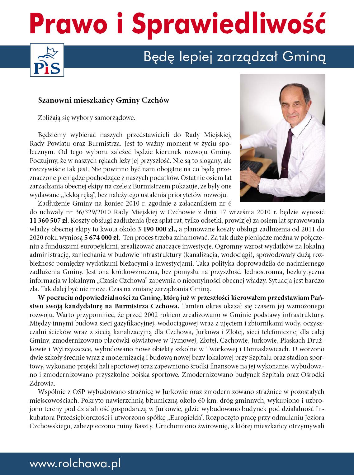 list wyborczy roman olchawa