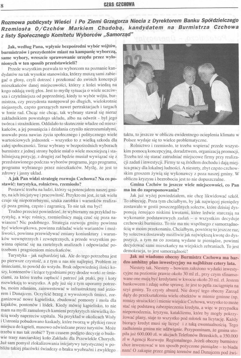 artyku czas czchowa